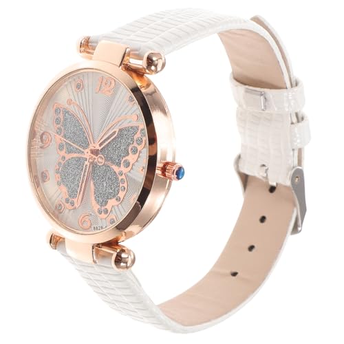 BESPORTBLE Stilvolle Damenuhr Mit Schmetterlingsdesign Quarz Uhr Leichtes Uhrenornament Modische Armbanduhr Für Frauen Für Freizeit Und Besondere Anlässe BESPORTBLE Stilvolle Damenuhr Mit Schmetterlingsdesign Quarz Uhr Leichtes Uhrenornament Modische Armbanduhr Für Frauen Für Freizeit Und Besondere Anlässe von BESPORTBLE