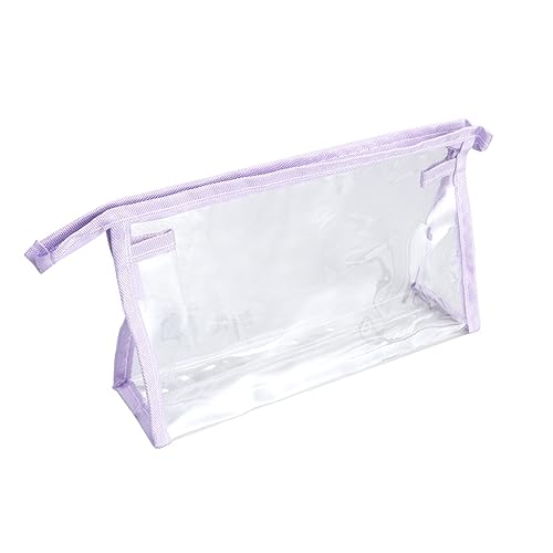 BESPORTBLE Frauen Transparente Kosmetiktasche Tragbare Reise Make Up Tasche Für Toilettenartikel Klare Schminktasche Für Urlaub Und Alltag von BESPORTBLE