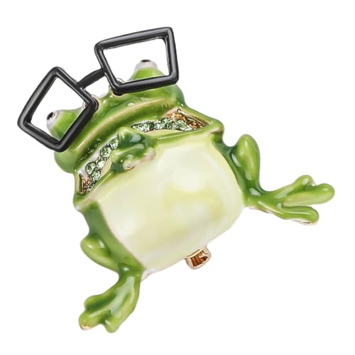 BESPORTBLE Frosch Brosche Pin Metall Kleine Tier Anstecknadel für Damen Kleidung Schal Rucksack Dekor Kreatives Design Robuste Modebrosche BESPORTBLE Frosch Brosche Pin Metall Kleine Tier Anstecknadel für Damen Kleidung Schal Rucksack Dekor Kreatives Design Robuste Modebrosche von BESPORTBLE