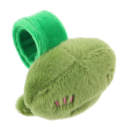 BESPORTBLE Frosch Klatscharmband Plüsch Tier Armband Party Mitgebsel Niedliches Slap Bracelet für Mädchen Jungen Kindergeburtstag Partyspaß von BESPORTBLE