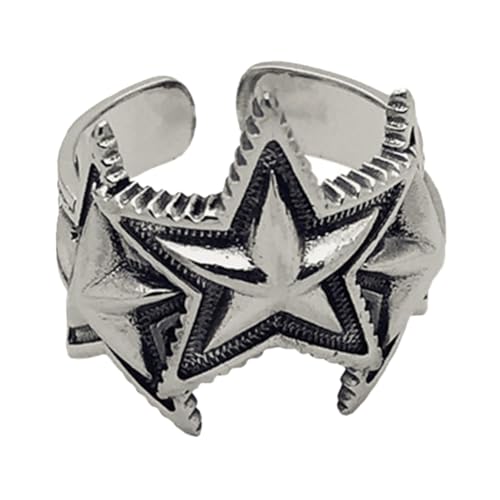 BESPORTBLE Fingerring Im Einzigartigen Männerrings-design Offener Für Finger-accessoire Stapelbare Fingerringe Im Gothic-stil Vintage-finger-accessoire Für von BESPORTBLE
