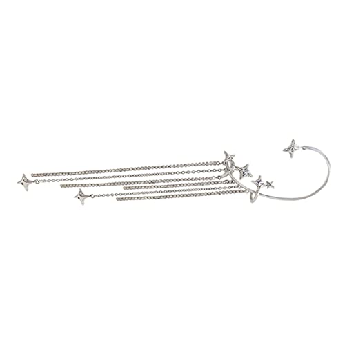 BESPORTBLE Elegante Ohrknochenclips Fünfzackige Sternohrringe Nicht Durchbohrte Schmuckverschlüsse Für Besondere Anlässe BESPORTBLE Elegante Ohrknochenclips Fünfzackige Sternohrringe Nicht Durchbohrte Schmuckverschlüsse Für Besondere Anlässe von BESPORTBLE