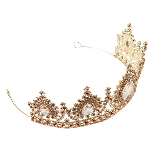 BESPORTBLE Krone Für Frauen Mit Strass Hochzeit Tiara Braut Stirnband Geburtstagskrone Cosplay-accessoires Barocke Design Für Anlässe Und Fotos von BESPORTBLE