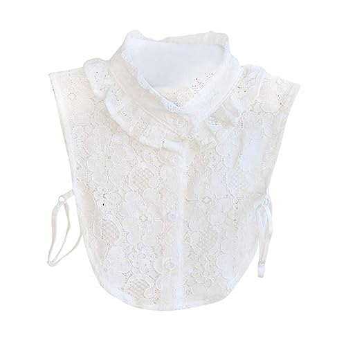 BESPORTBLE Gefälschter Spitzenkragen für Damen Falscher Weiß Leicht Langlebig für Pullover Kleider Shirts Vielseitiges Modeaccessoire von BESPORTBLE