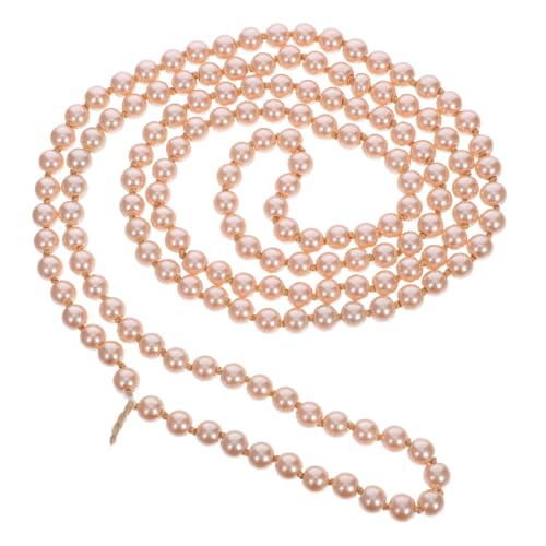 BESPORTBLE Geknotete Perlenkette mit Lagen – Schmuck aus Kunstperlen für Hochzeit, Brautmode und Alltag – Lange Strickkette von BESPORTBLE