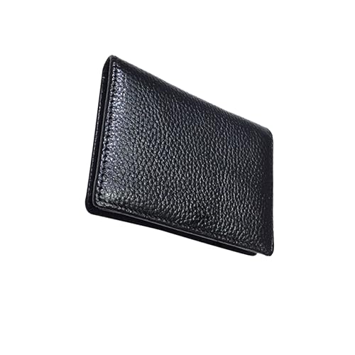 BESPORTBLE Geldbörse Für Männer Aus Echtem Business-Halter Münzbörse Lässige Brieftasche Für Herren Und Teenager Schwarzes -Muster von BESPORTBLE