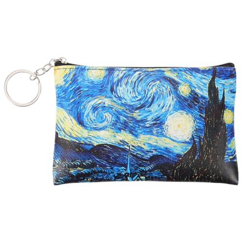 BESPORTBLE Geldbörse Mini Geldbeutel Schlüssel Handtasche Kette Kasse für Münze Portemonnaie Kleiner Münzbeutel PU-Leder von BESPORTBLE