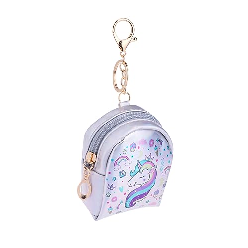BESPORTBLE Einhorn Regenbogen Mini Geldbeutel Tragbare Reißverschluss Tasche Für Münzen Kleingeld Organizer Für Schule Shopping Freizeit Als Für Mädchen von BESPORTBLE