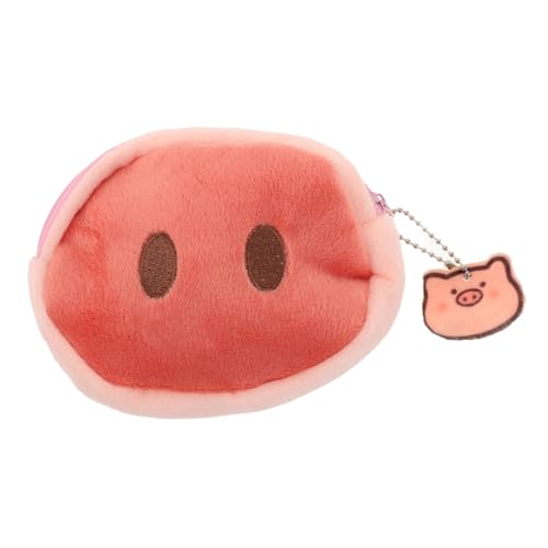 BESPORTBLE Damen Münzgeldbörse Mit Reißverschluss Kleine Geldbörse Für Damen Robuste Münztasche Aus Canvas Süße Geldbörse Für Reisen Alltag Für Schlüssel Lippenstift von BESPORTBLE