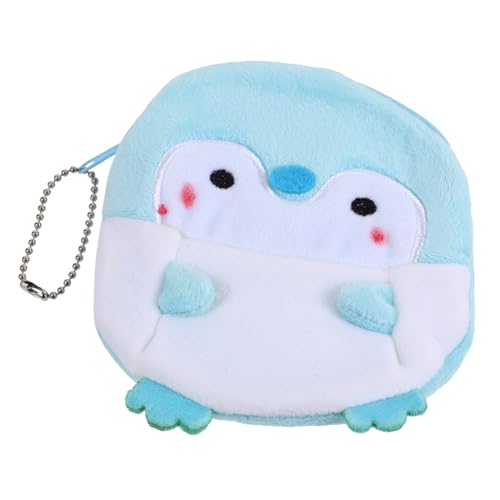 BESPORTBLE Plüsch Pinguin Geldbörse Für Münzen Schlüssel Lippenstift Klein Und Tragbar Weiches Pp-baumwollmaterial Robust Und Praktisch Für Junge Mädchen Und Erwachsene von BESPORTBLE