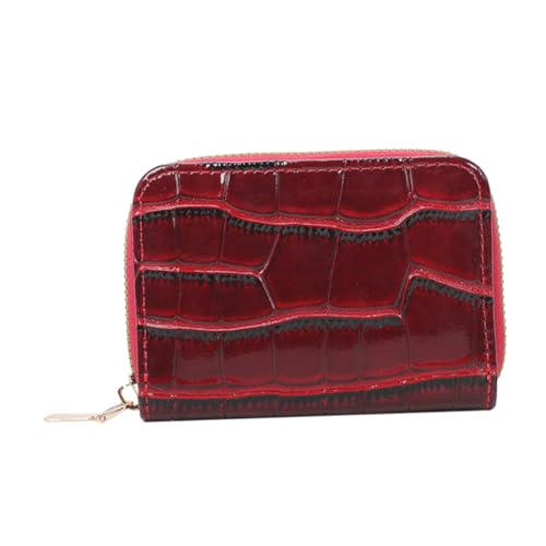 BESPORTBLE Kleine Geldbörse Für Damen Kreditkartenetui Mit Reißverschluss Münzhalter Und Kartenhalter Tragbare Outdoor-geldbörse Kompakt Und Langlebig Für Reisen Und Alltag von BESPORTBLE