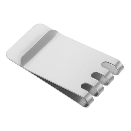 BESPORTBLE Geldclip Dünne Leichte Geldklammer für Bargeld Karten Robuste Geld Organizer Klammer für Herren Business Zubehör von BESPORTBLE