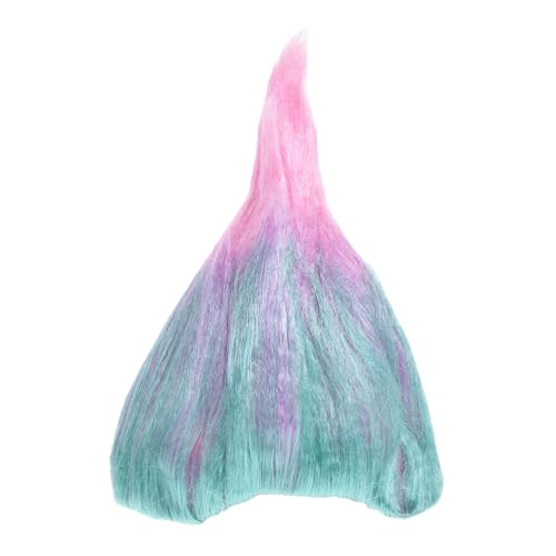 BESPORTBLE Genius Flammenform Perücke für Karneval Halloween Lebensechte Cosplay Kopfbedeckung in Rosa für Festivals Mottopartys Hautfreundlich BESPORTBLE Genius Flammenform Perücke für Karneval Halloween Lebensechte Cosplay Kopfbedeckung in Rosa für Festivals Mottopartys Hautfreundlich von BESPORTBLE