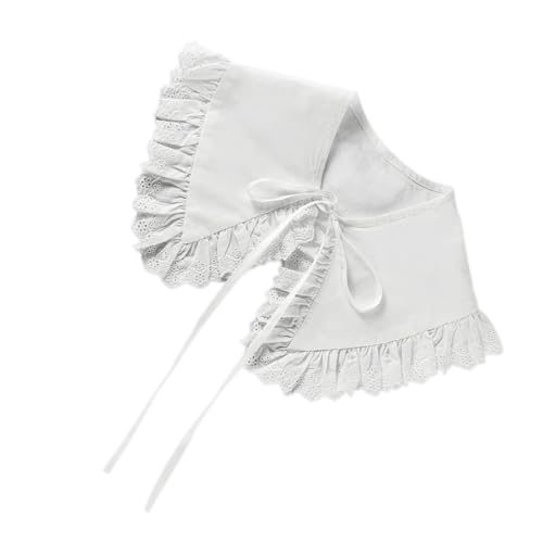 BESPORTBLE Falscher Kragen Aus Spitze Mit Bestickung Für Damen Abnehmbar Für Blusen Kleider Und Jacken Bequem Und Atmungsaktiv von BESPORTBLE
