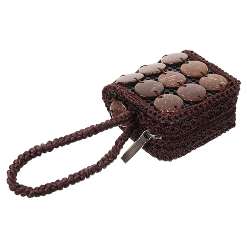 BESPORTBLE Kleine Münzbörse Für Damen Münzbeutel Mit Handschlaufe Kleine Geldbörse Zum Aufbewahren Von Münzen Lippenstift Und Schlüsseln Vintage-Stil Wiederverwendbar Und Leicht Zu von BESPORTBLE