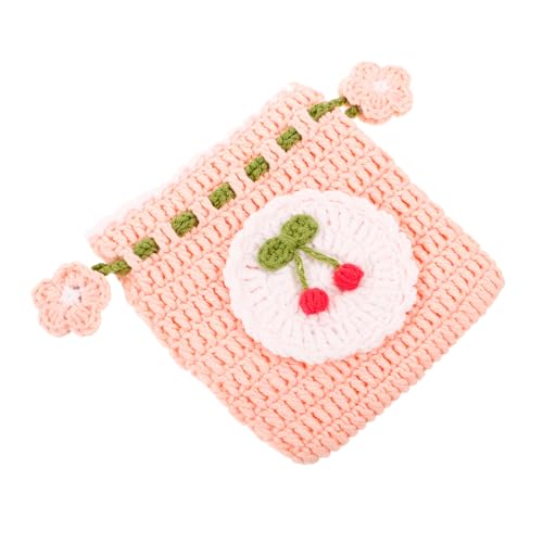 BESPORTBLE Kordelzugtasche Für Frauen Gewebte Geldbörse Outdoor Häkeltasche Kleine Tasche Mit Kordelzugverschluss Aus Wollgarn Gefertigt Langlebig Und von BESPORTBLE