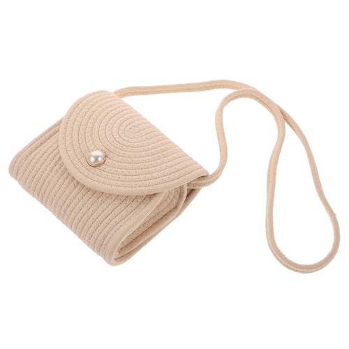 BESPORTBLE Gewebte Umhängetasche handtasche strandtasche stroh umhängetasche einkaufstasche damen umhängetasche reisetasche Mini gewebte Tasche Strand-Geldbörsen für Damen Baumwollseil Weiß BESPORTBLE Gewebte Umhängetasche handtasche strandtasche stroh umhängetasche einkaufstasche damen umhängetasche reisetasche Mini gewebte Tasche Strand-Geldbörsen für Damen Baumwollseil Weiß von BESPORTBLE