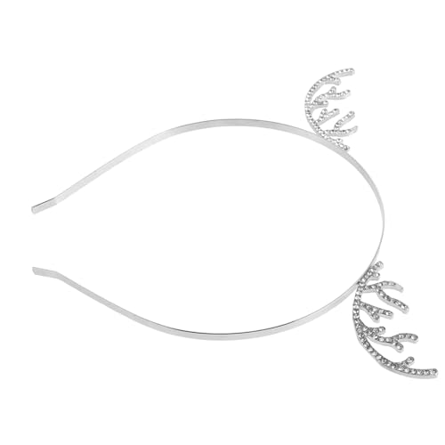 BESPORTBLE Rentier Geweih Haarreifen Mit Schneeflocken Festlicher Kopfschmuck Für Weihnachten Und Neujahr Bequem Und Stylish Geschenk Für Feiertagsfeiern von BESPORTBLE