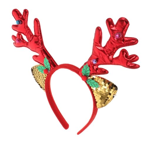 BESPORTBLE Geweih Stirnband Für Damen Haar Accessoires Haarschmuck Festival Kostüm Dekoration Kopf Schmuck von BESPORTBLE