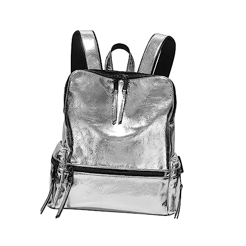 BESPORTBLE Girl Backpack Fashion Shoulders Bag Reflect Light Backpack Woman Shoulders Bag Backpack for Woman Silberne Umhängetasche Damen Umhängetaschen Rucksack Frühling Und Sommer Fräulein von BESPORTBLE