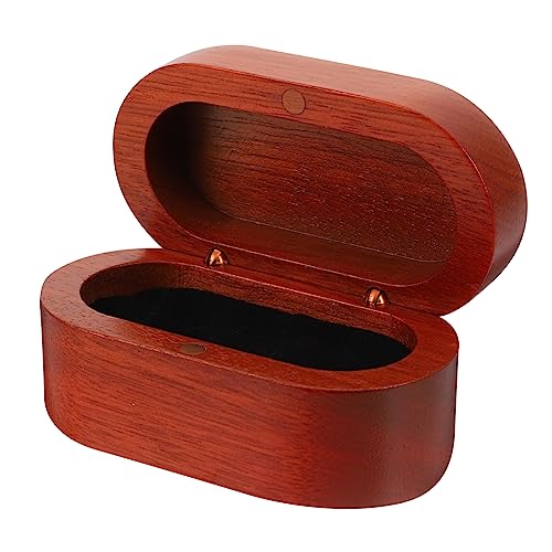 BESPORTBLE Gitarren Plektrum Aufbewahrungsbox Dunkelrot Kompakt und Leicht Tragbarer Plektrum Organizer Geeignet für Gitarre Akustik Bass und Ukulele Glatte Oberfläche Schützt Plektren von BESPORTBLE