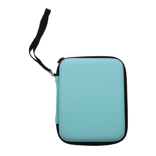 BESPORTBLE Gitarrenplektrum Aufbewahrungstasche Robuste Pick Box mit Großer Kapazität Leichter Kompakter Reise Organizer in Himmelblau zum Schutz und Transport der Plektren von BESPORTBLE