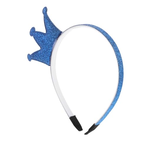BESPORTBLE Glänzendes Haarreif Kronen Stirnband mit Pailletten Goldfarbene Prinzessin Tiara für Mädchen Robustes Headband für Party Hochzeit Bühnenauftritt und Festliche Anlässe von BESPORTBLE
