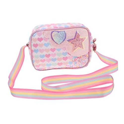 BESPORTBLE Glitzernde Umhängetasche für Stilvolle Crossbody mit Langlebigem Glitzer Finish für Schule Festliche Anlässe Inspiriert Leicht von BESPORTBLE