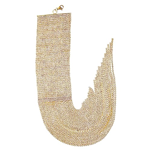 BESPORTBLE Glitzerndes Knöchelarmband für Damen Exquisites Fußschmuck mit Funkelnden Strasssteinen für Boho Besondere Anlässe Elegantes Design für Partys Nachtleben von BESPORTBLE