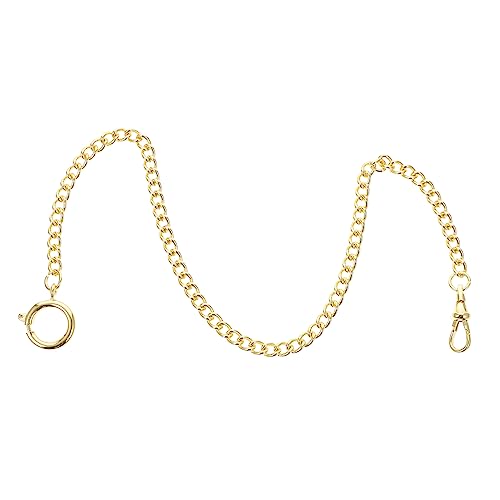 BESPORTBLE Goldene Taschenuhrkette Elektronisch Plattierte Metallkette Für Geldbörsen Modische Kleiderbalkenkette Für Herren Und Damen Lange Hosenkette Als Accessoire von BESPORTBLE