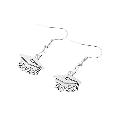 BESPORTBLE Graduierungs Ohrringe Damen Ohranhänger Abschlussgeschenke Kreatives Design Modischer Schmuck für Abschlussfeier und Alltag von BESPORTBLE