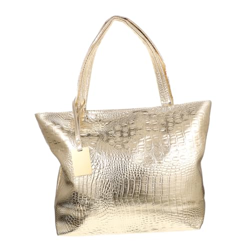 BESPORTBLE Tragetasche Für Damen Reisen Große Kapazität Schultertasche Aus Weichem Pu Lässige Handtasche Für Alltag Und Reisen Reisehandtasche Mit Reichlich Stauraum von BESPORTBLE