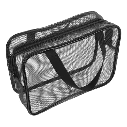BESPORTBLE Große Mesh Duschtasche Tragbare Multifunktionale Reisetasche mit Hoher Kapazität für Camping Fitnessstudio und Badezimmer Langlebiger Tragbarer Organizer für Toilettenartikel und von BESPORTBLE