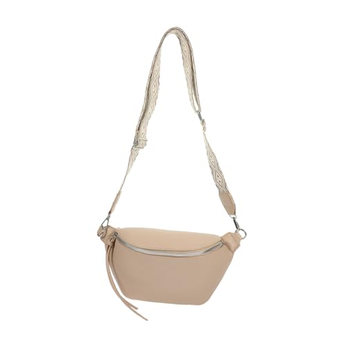 BESPORTBLE Brusttasche Mit Reißverschluss Und Verstellbarem Gürtel Mehrzweck-umhängetasche Aus Pu Für Herren Und Damen Als Schultertasche Für Sport Und Reisen von BESPORTBLE