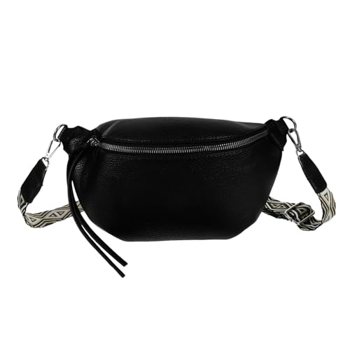 BESPORTBLE Große PU Brusttasche Für Männer Verstellbare Umhängetasche Mit Reißverschluss Schwarze Sport Und Freizeittasche Für Reisen Und Outdoor Aktivitäten BESPORTBLE Große PU Brusttasche Für Männer Verstellbare Umhängetasche Mit Reißverschluss Schwarze Sport Und Freizeittasche Für Reisen Und Outdoor Aktivitäten von BESPORTBLE