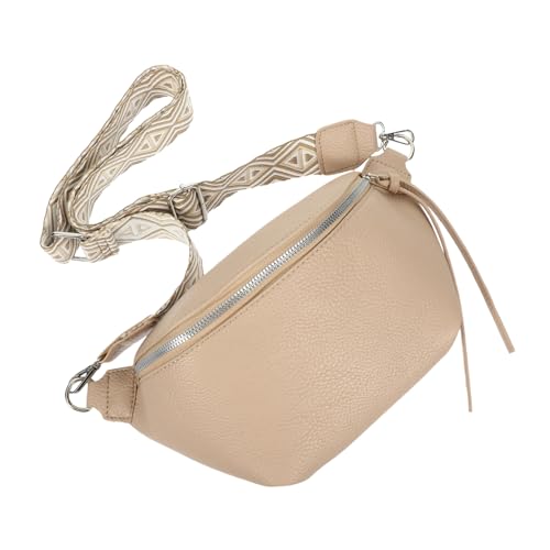 BESPORTBLE Schultertasche Mit Reißverschluss Leichte Umhängetasche Für Männer Und Frauen Brusttasche Zum Umhängen Geeignet Für Outdoor-aktivitäten Reisen Und Täglichen Gebrauch von BESPORTBLE