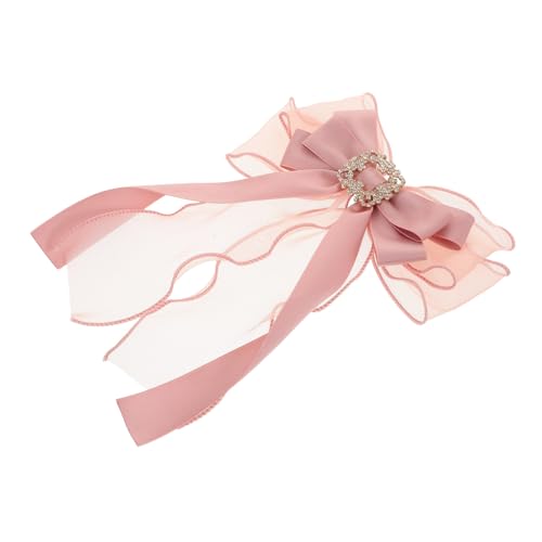 BESPORTBLE Große Schleifenbrosche Bowknot Necktie Pin Handgemacht Eleganter Anstecker für Kleidung Accessoires Damen Mädchen Modisches Statement von BESPORTBLE