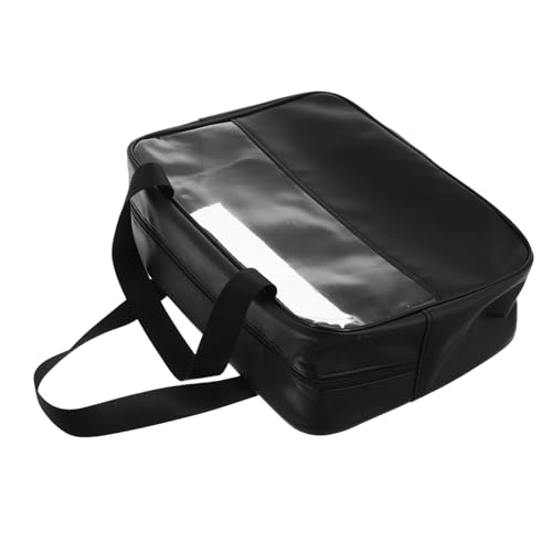 BESPORTBLE Große Transparente Kosmetiktasche Wasserdichtem Pu Organizer Für Make-up Und Toilettenartikel Für Damen Mit Praktischem Tragegriff Und Großzügigem von BESPORTBLE