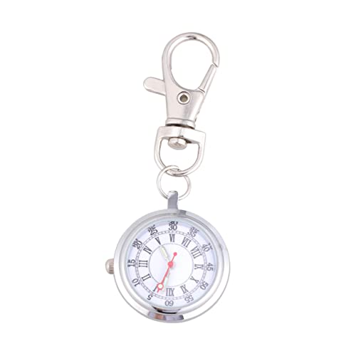 BESPORTBLE Große Ziffern Taschenuhr mit Schlüsselanhänger für Männer Frauen Luminiszierende Langlebiges Design für Praktische Quartz Uhr von BESPORTBLE
