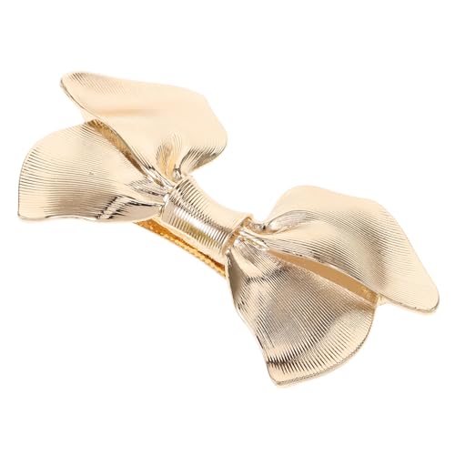 BESPORTBLE Haarspange Für Pferdeschwanz Schleife Haarschmuck Clip Für Damen Metall Haarspange Mit Für Dickes Haar Für Dünnem Haar Frisur Accessoire von BESPORTBLE