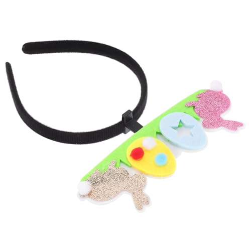 BESPORTBLE Haarreif mit Cartoon Design Festliches Kopfschmuck Accessoire für Mädchen für Ostern und Partys aus Strapazierfähigem Filz und Gefertigt von BESPORTBLE