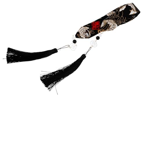 BESPORTBLE Langes Haarband Für Damen Handgefertigtes Diy-knüpfband Modischer Stirnwickler Jahre-stil Vielseitig Einsetzbares Haaraccessoire Aus Weichem Material von BESPORTBLE