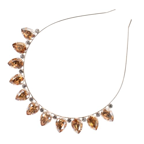 BESPORTBLE Haarschmuck Für Elegantes Stirnband Champagnerfarbe Für Erwachsene Frauen Hochzeiten Partys Besondere Anlässe von BESPORTBLE