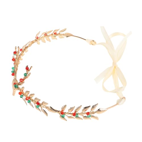 BESPORTBLE Weihnachten Haarband Mit Strass-dekor Dekoratives Stirnband Für Damen Design Haarreifen Geeignet Für Party Alltag Und Verabredungen von BESPORTBLE