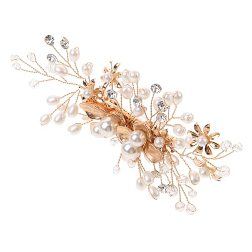 BESPORTBLE Perlen Haarspange Für Braut Haarnadeln Mit Künstlichen Perlen Haarschmuck Für Frauen Damen Und Teenager Elegant Und Zart Für Hochzeit Partys Und Alltag von BESPORTBLE