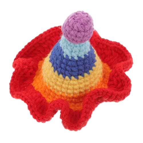 BESPORTBLE Haarspange in Hutform mit Motorhaube Haarklammern Haarspangen für Frauen Strickspangen aus Wolle gehäkelte Haarspange Haarschmuck für Frauen Garn Colorful BESPORTBLE Haarspange in Hutform mit Motorhaube Haarklammern Haarspangen für Frauen Strickspangen aus Wolle gehäkelte Haarspange Haarschmuck für Frauen Garn Colorful von BESPORTBLE