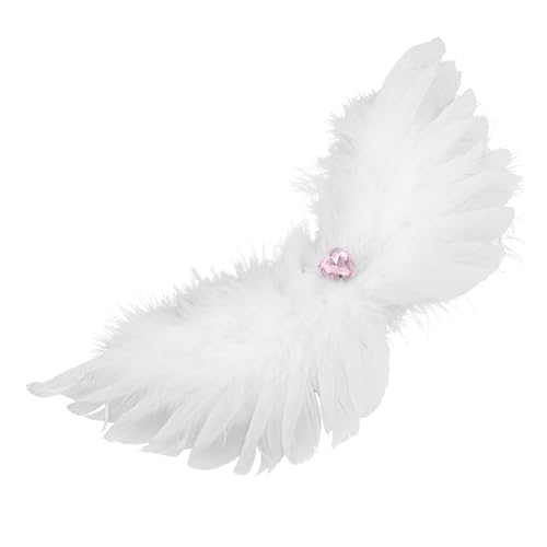 BESPORTBLE Haarspange mit Herz Rhinestones Exklusive Haarschmuck für Hochzeiten Partys Besondere Anlässe Leichtem Material Gefertigt für Stilvolle Looks von BESPORTBLE