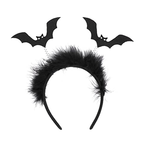 BESPORTBLE Halloween Fledermaus Haarband Gruseliger Kopfschmuck Für Damen Und Junge Mädchen Einzigartiges Design Für Kostümpartys Und Feiertage von BESPORTBLE