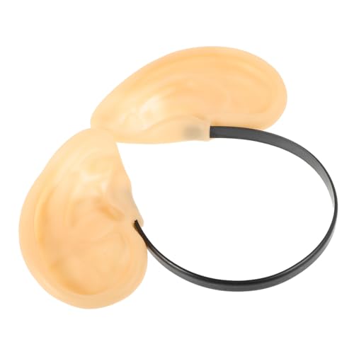 BESPORTBLE Halloween Kostümzubehör Jumbo Gefälschte Ohren Realistische Simulation Menschlicher für Streiche und Partydekorationen Tragbar und für Cosplay von BESPORTBLE