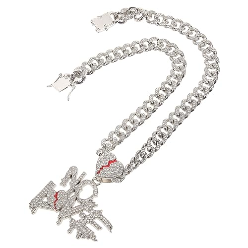 BESPORTBLE Halskette Mit Anhänger Zierliche Silberkette Eleganter Kettenschmuck Für Männer Valentinstag Oder Muttertag Personalisierbarer Schmuck BESPORTBLE Halskette Mit Anhänger Zierliche Silberkette Eleganter Kettenschmuck Für Männer Valentinstag Oder Muttertag Personalisierbarer Schmuck von BESPORTBLE